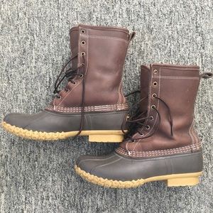 LL Bean Shearling 10” Boots